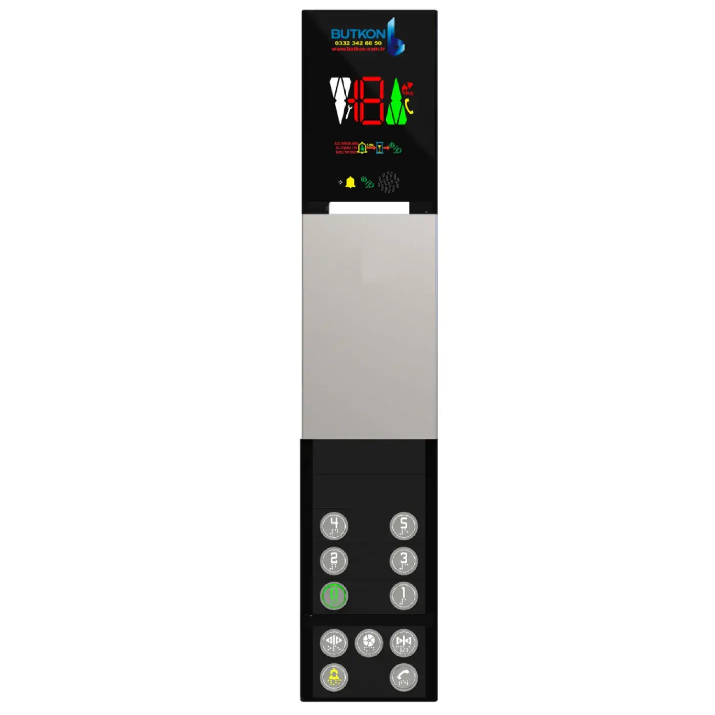 Orion — half height — car operating panel, product view