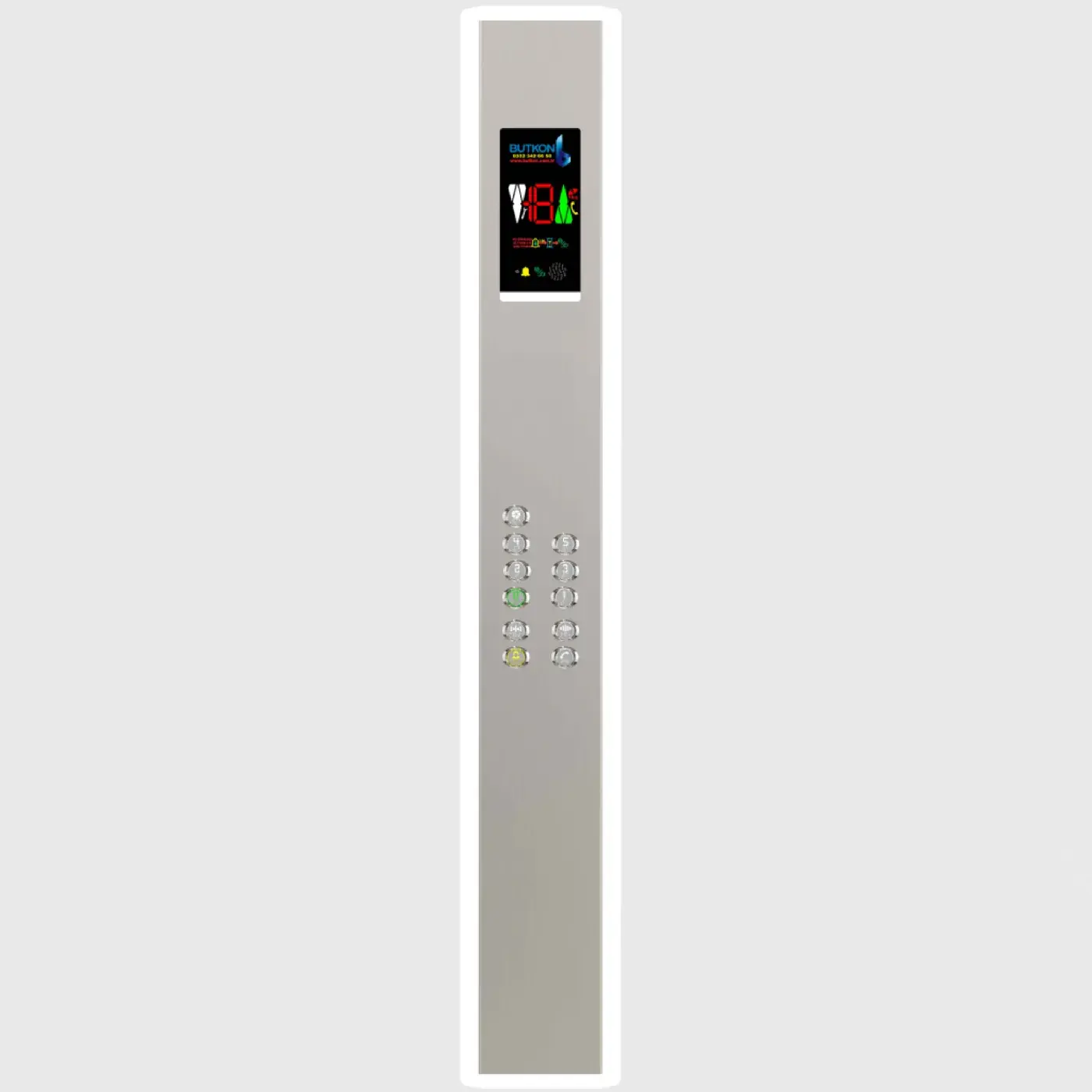 Selene — full height — car operating panel, product view