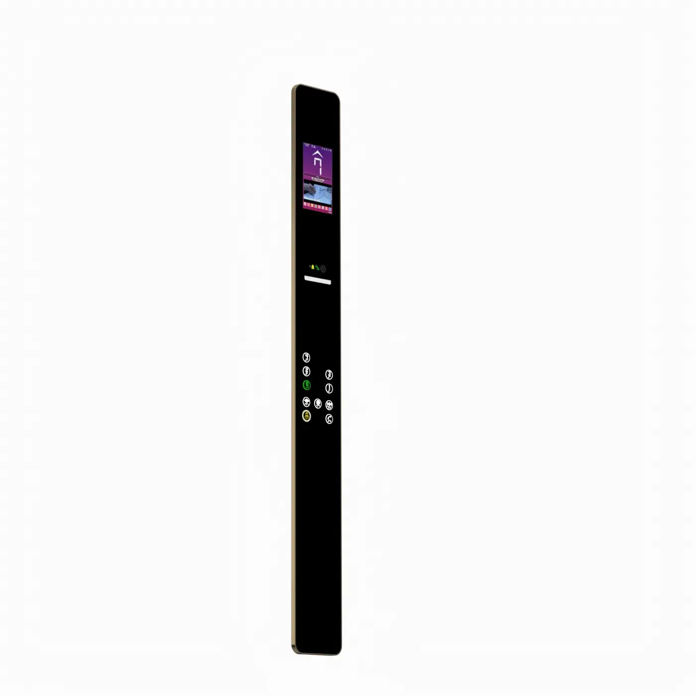 Vega Plus — full height, black or white — car operating panel, product view