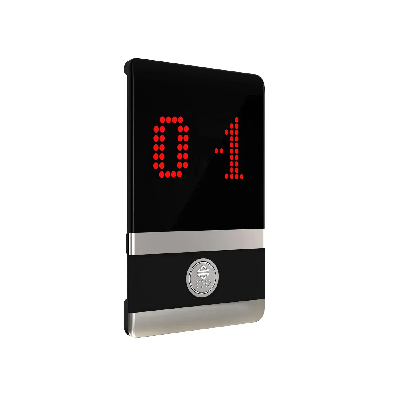 Orion — duplex, with indicator, one button — landing call panel, product view