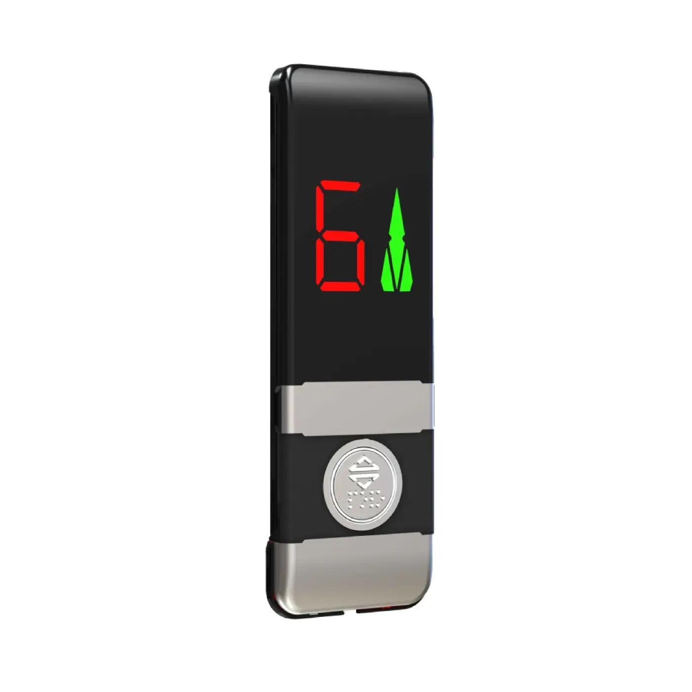 Orion — with indicator, one button, screw fixing — landing call panel, product view