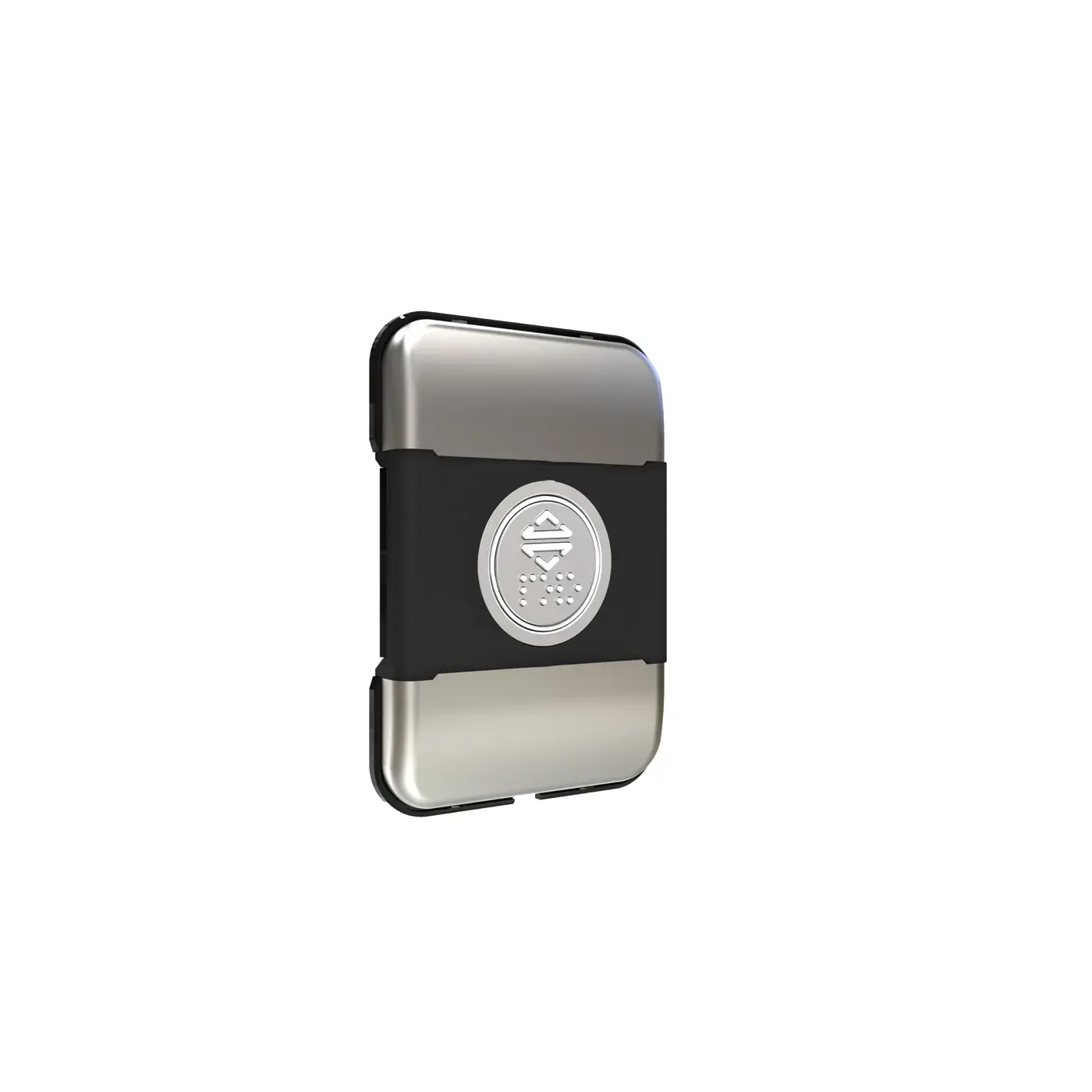 Orion — without indicator, one button, reduced footprint — landing call panel, product view