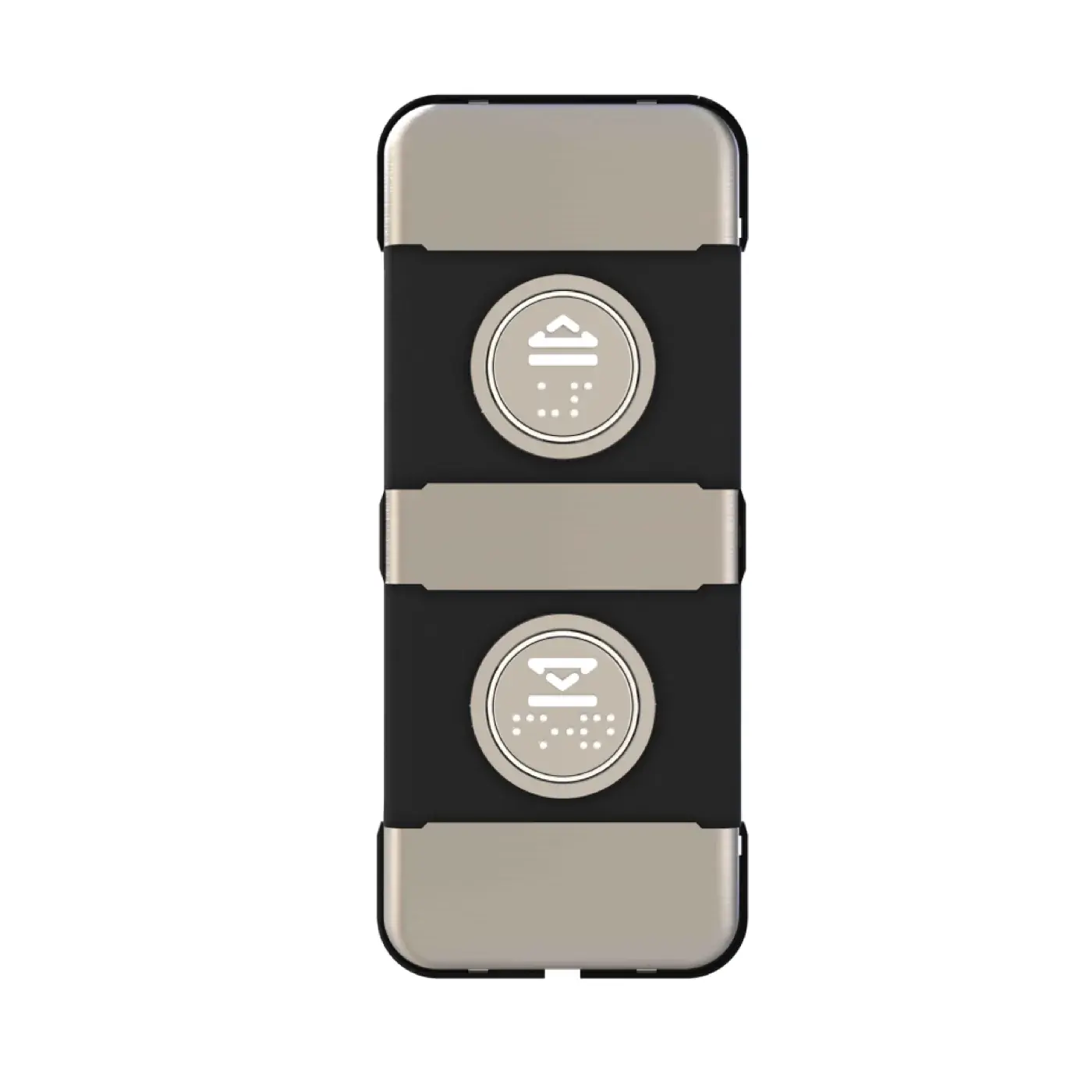 Orion — without indicator, two buttons — landing call panel, product view