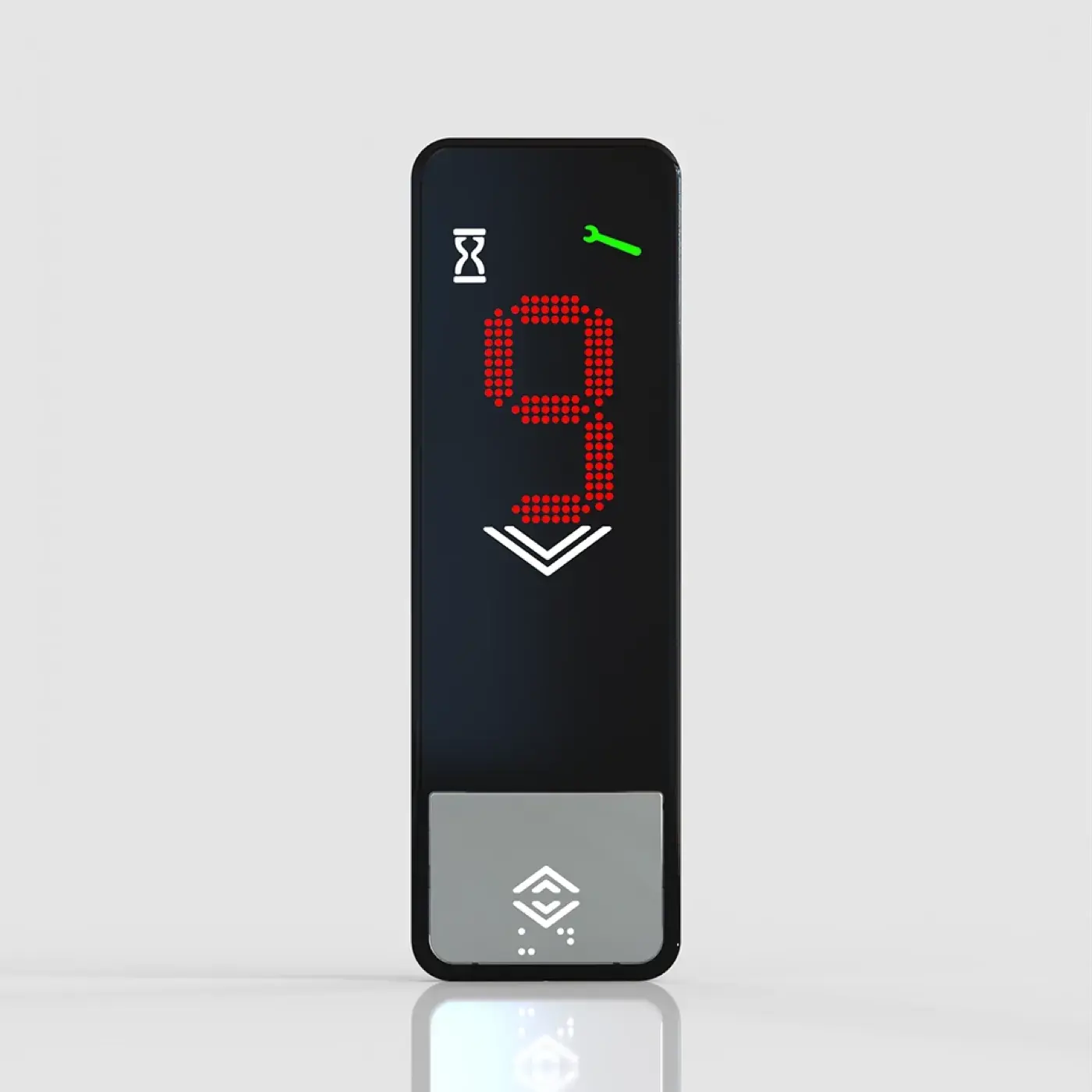 Vega — with indicator, one button — landing call panel, product view
