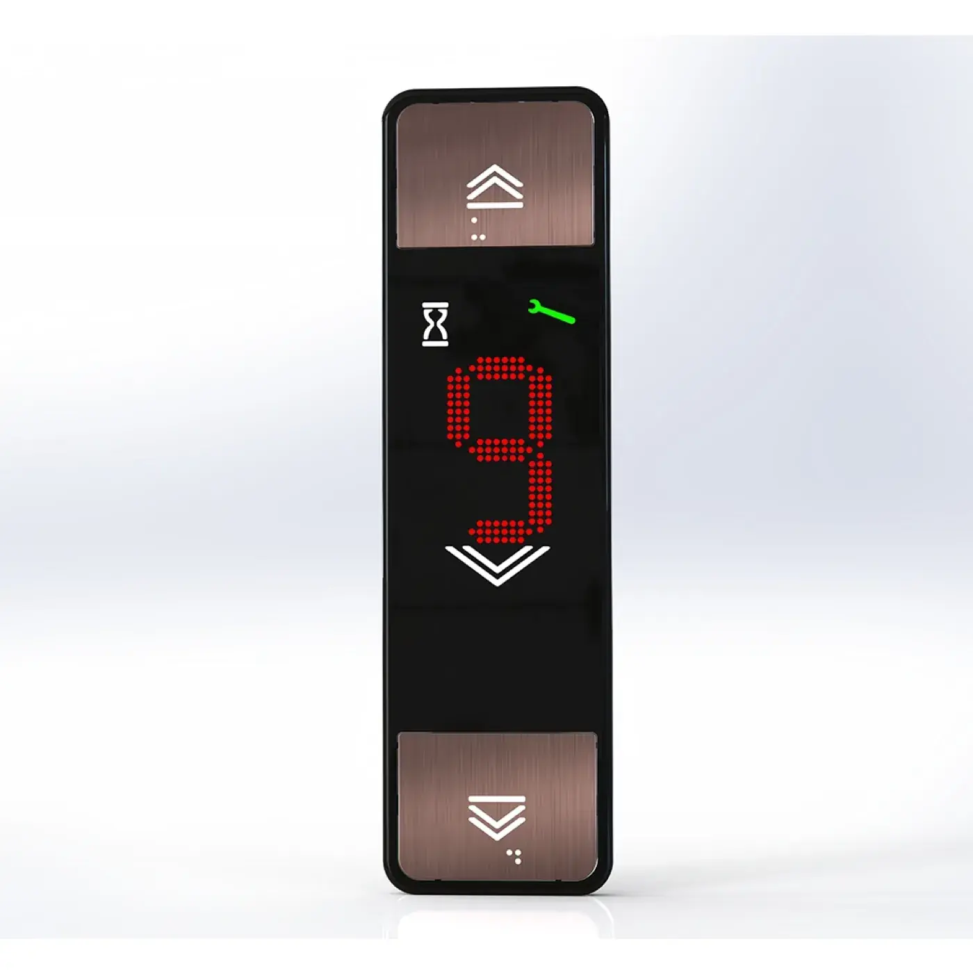 Vega — with indicator, two buttons — landing call panel, product view